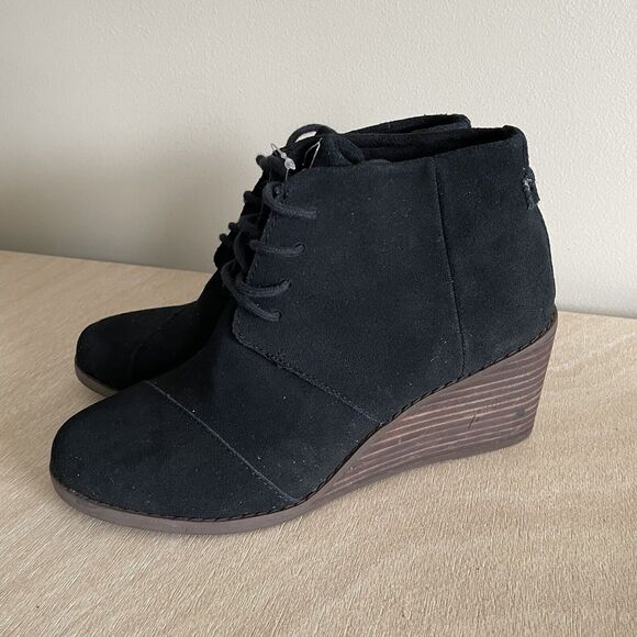 Toms Wedge Boots - Picture 1 of 8